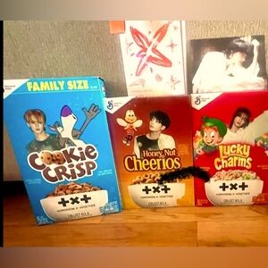 K-POP TXT TOMORROW XTOGETHER -Collectible General Mills Cereal